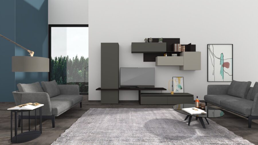 Il mobile e l'arredamento moderno - progetto e architettrua interiori design